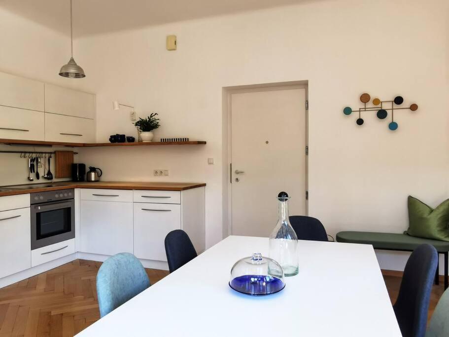 Cityappartment Villa Landeck Мерано Екстериор снимка
